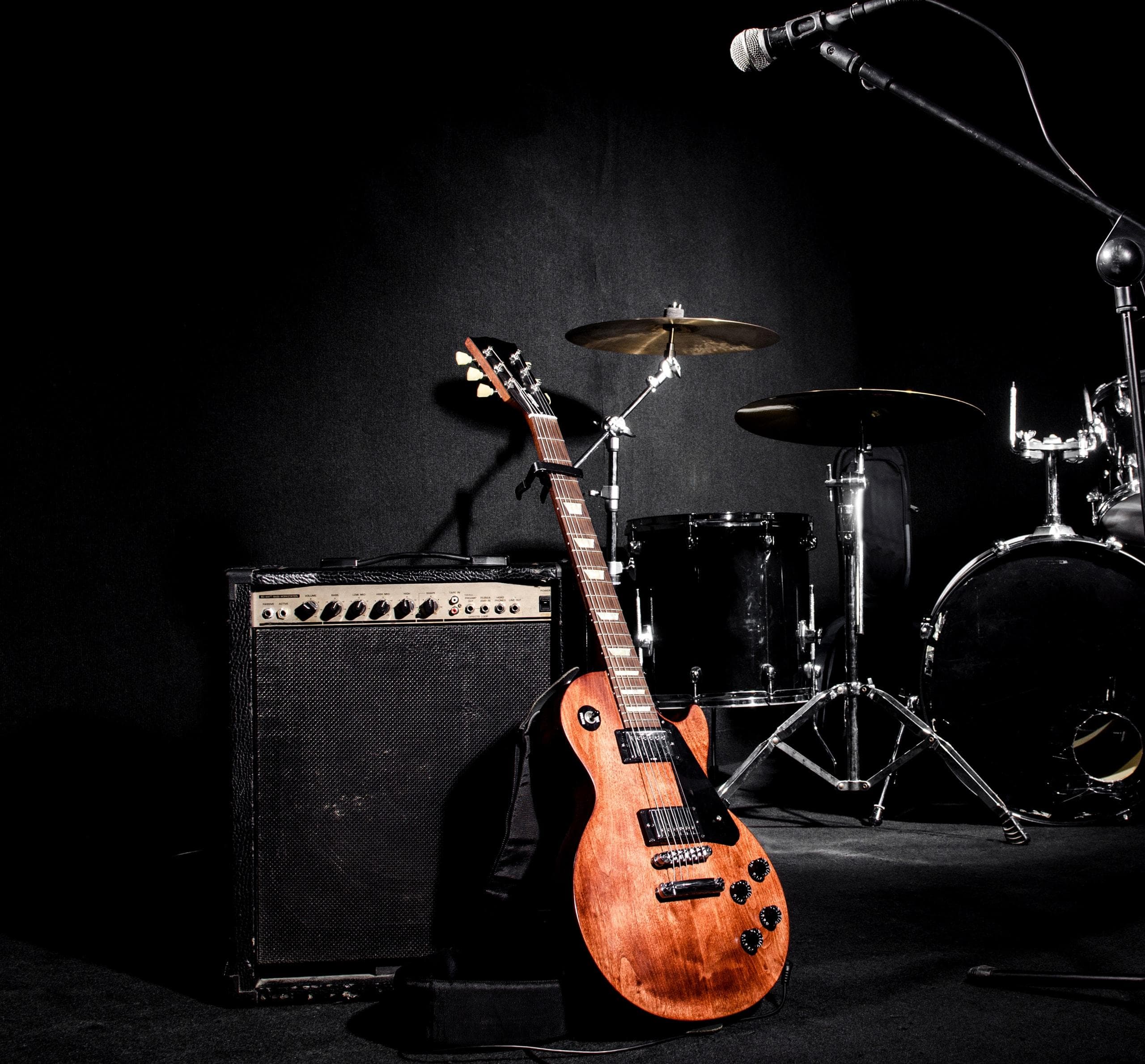 Guitar background image